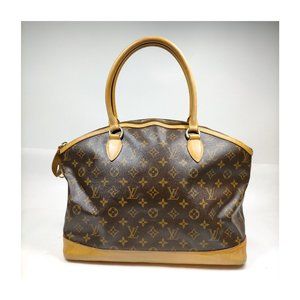 Louis Vuitton, Bags, Louis Vuitton Lv Tote Bag M404 Lockit Vertical Brown  Monogram